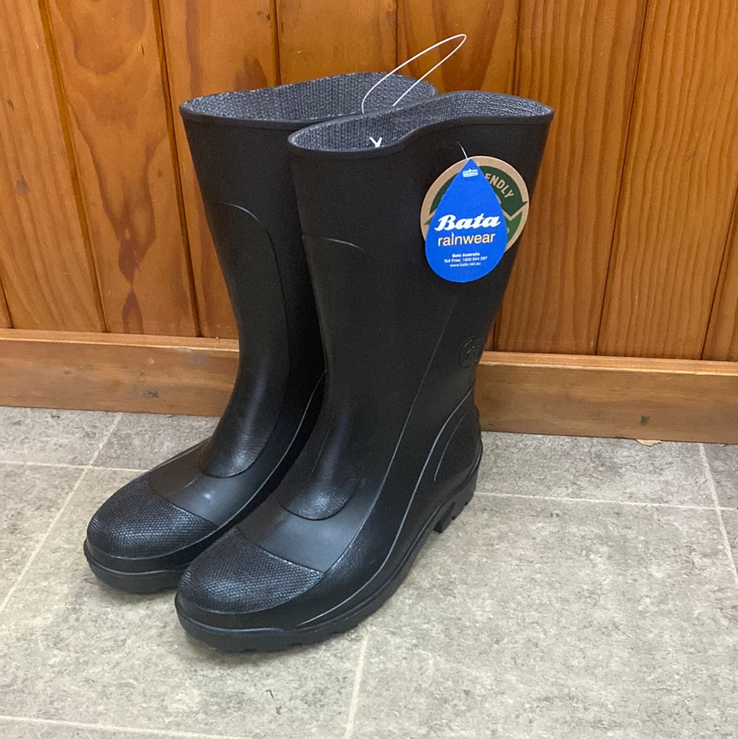 Mens Medium Gumboots Black